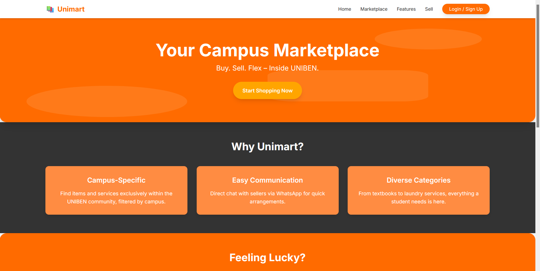 Unimart Project Image